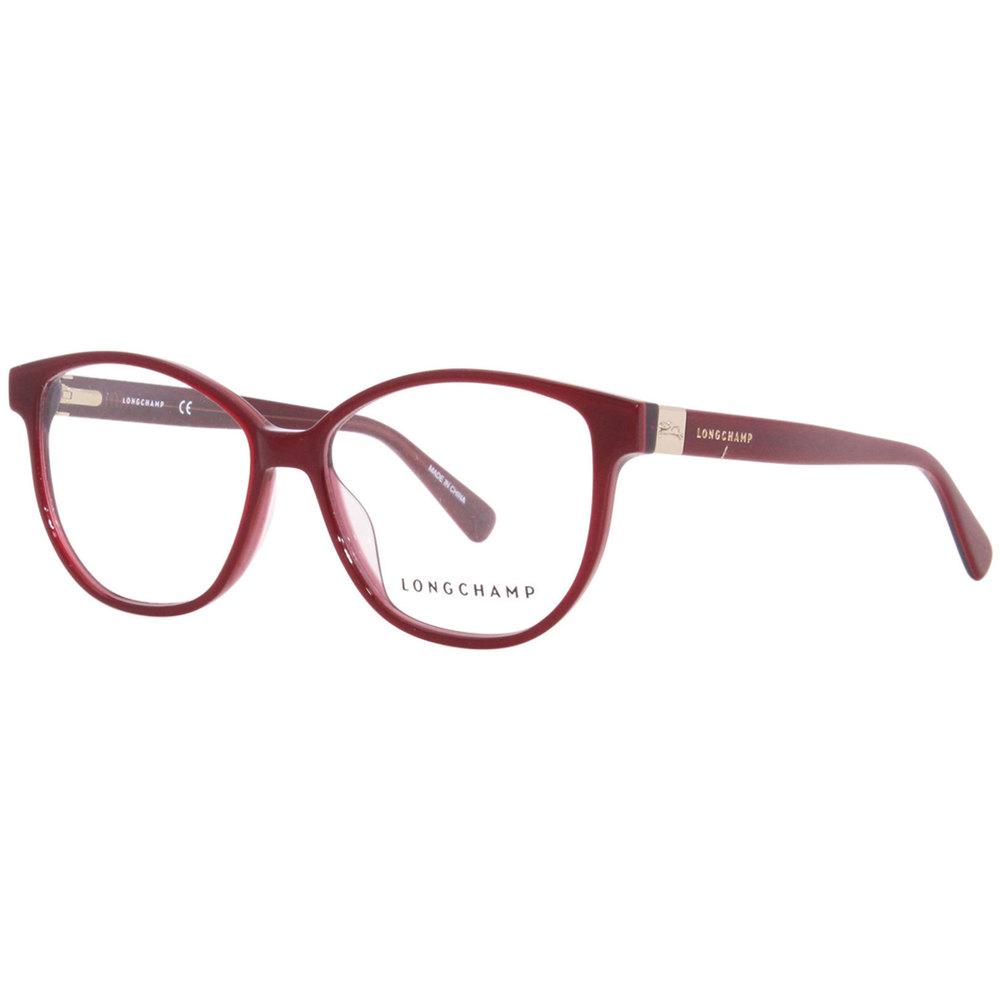 NEW Longchamp LO 2663 604 Burgundy Eyeglasses 52/14/140 with Longchamp Case